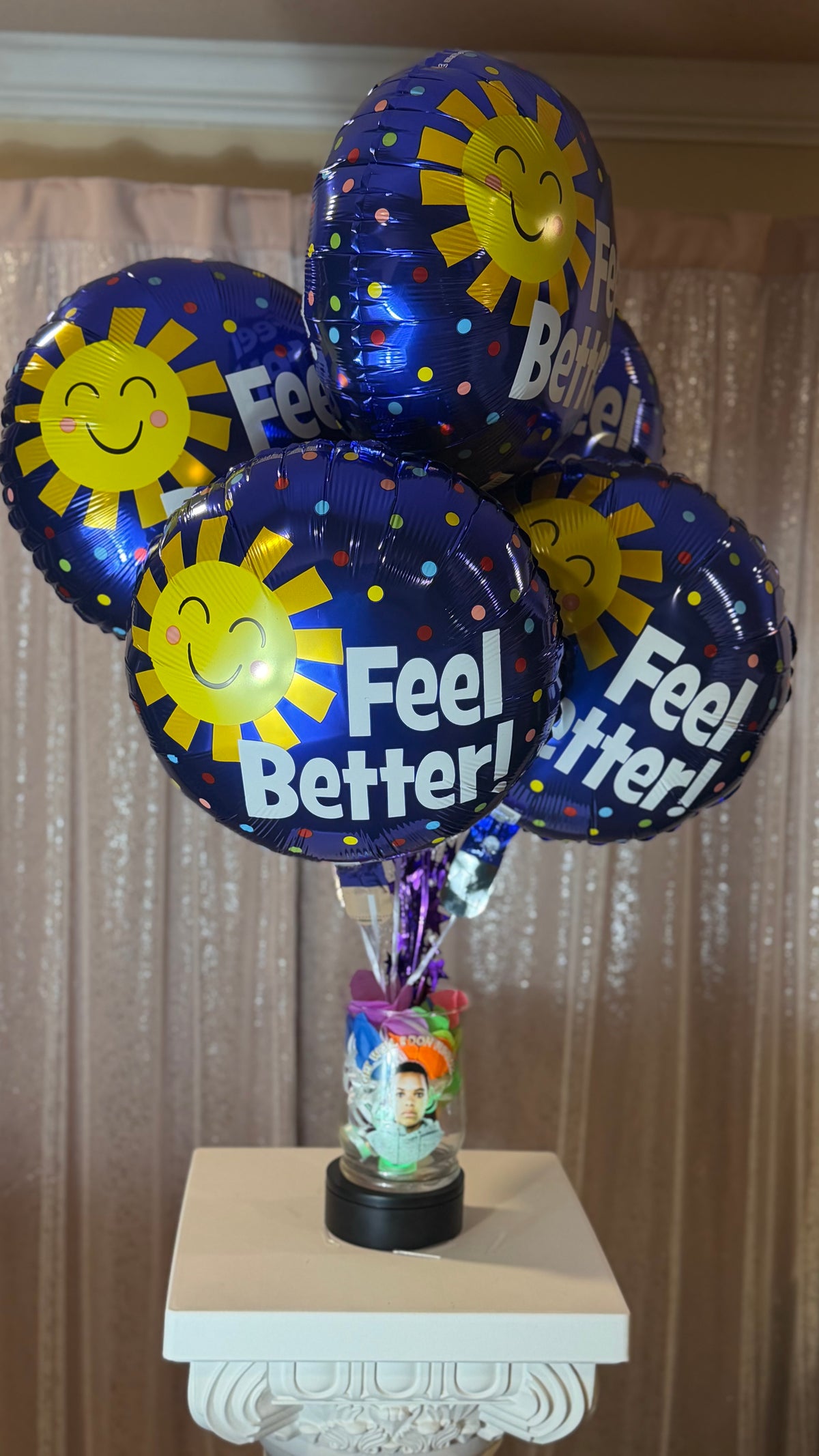 The Sunshine You Needed Glow Balloons Bouquet – YOLE'S FLOWERS, New Orleans LA