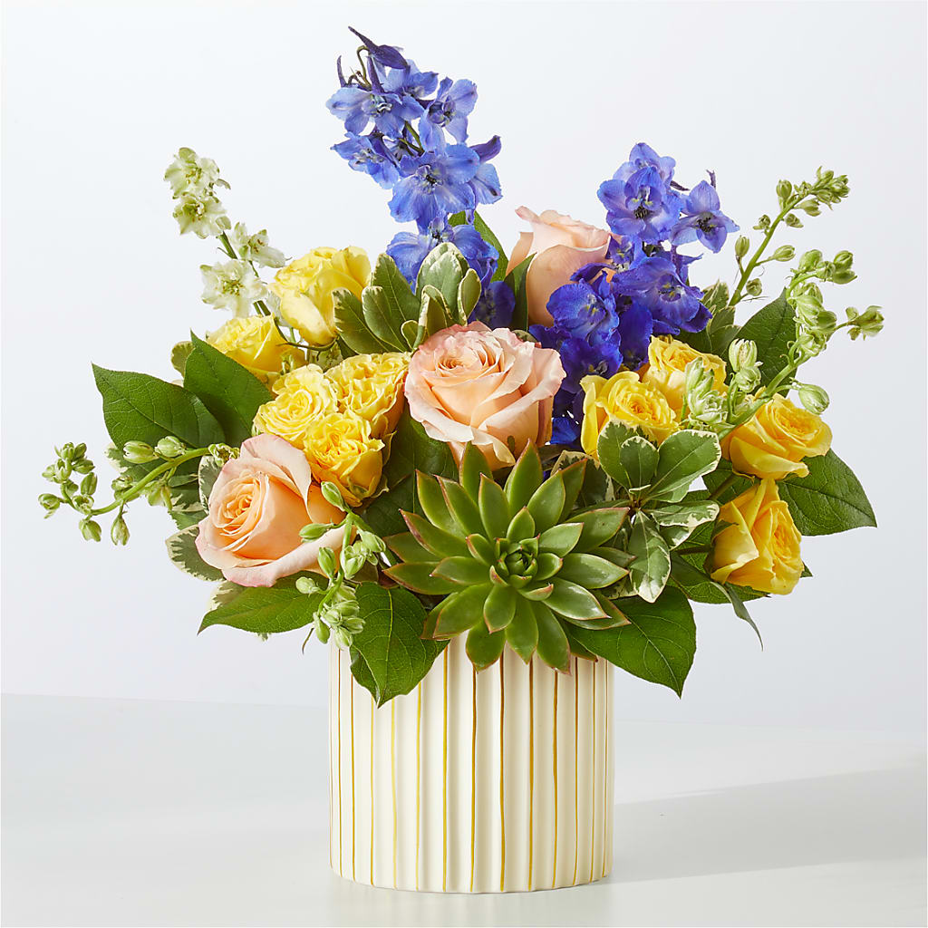 Cobalt Reverie Bouquet – YOLE'S FLOWERS, New Orleans LA