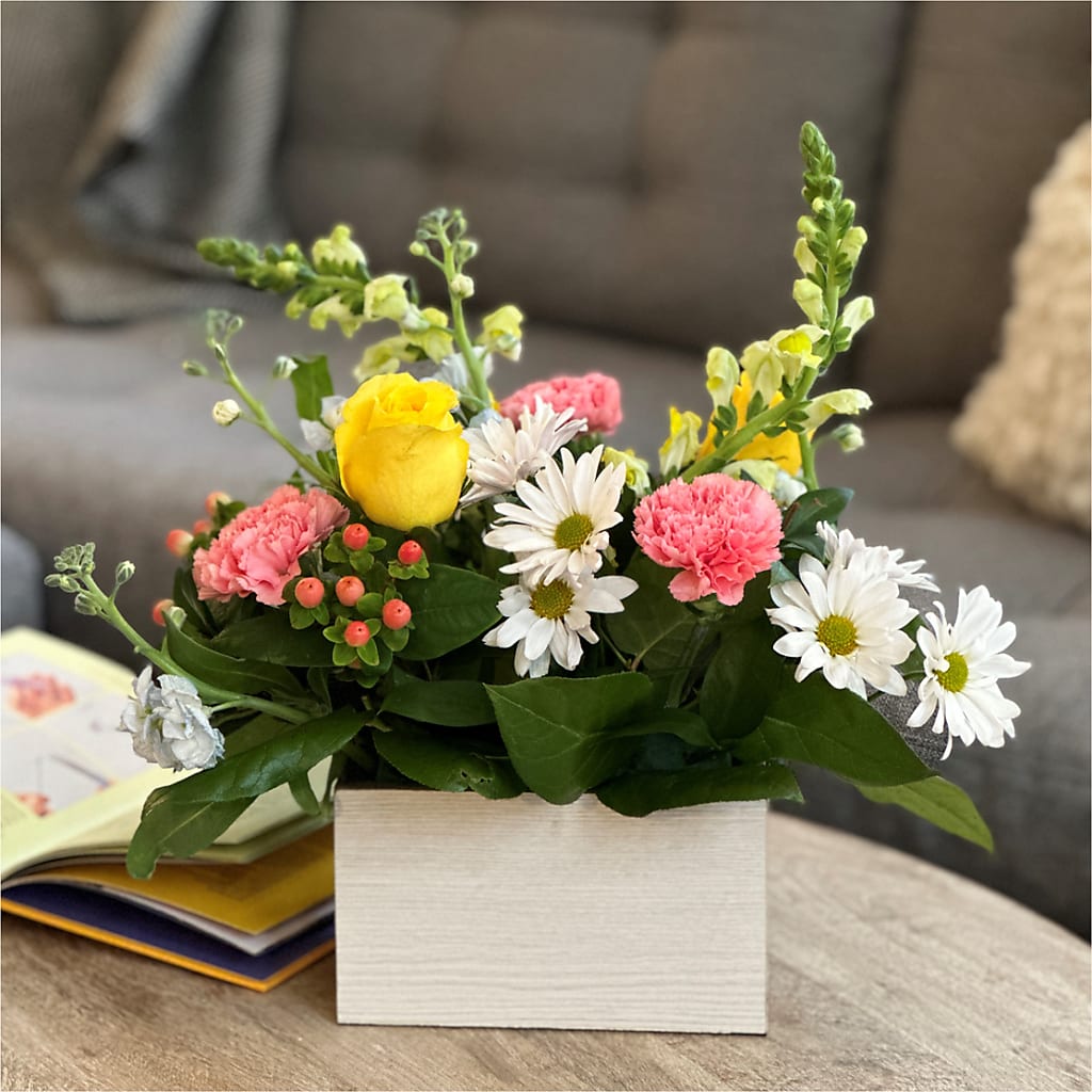 Sun Salutation Box Bouquet – YOLE'S FLOWERS, New Orleans LA
