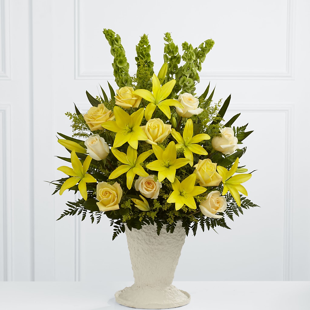 Golden Memories Arrangement – YOLE'S FLOWERS, New Orleans LA