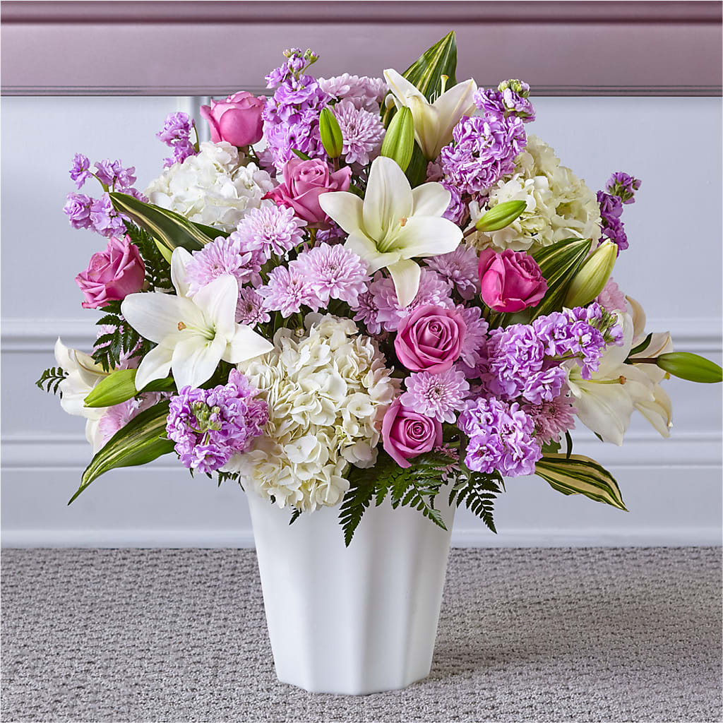 Heaven Sent Floor Basket – YOLE'S FLOWERS, New Orleans LA