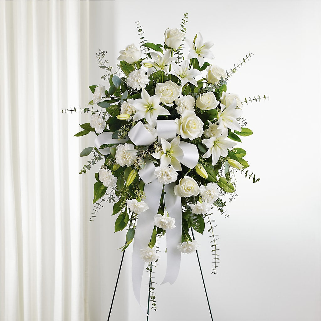 With Care Standing Spray – YOLE'S FLOWERS, New Orleans LA