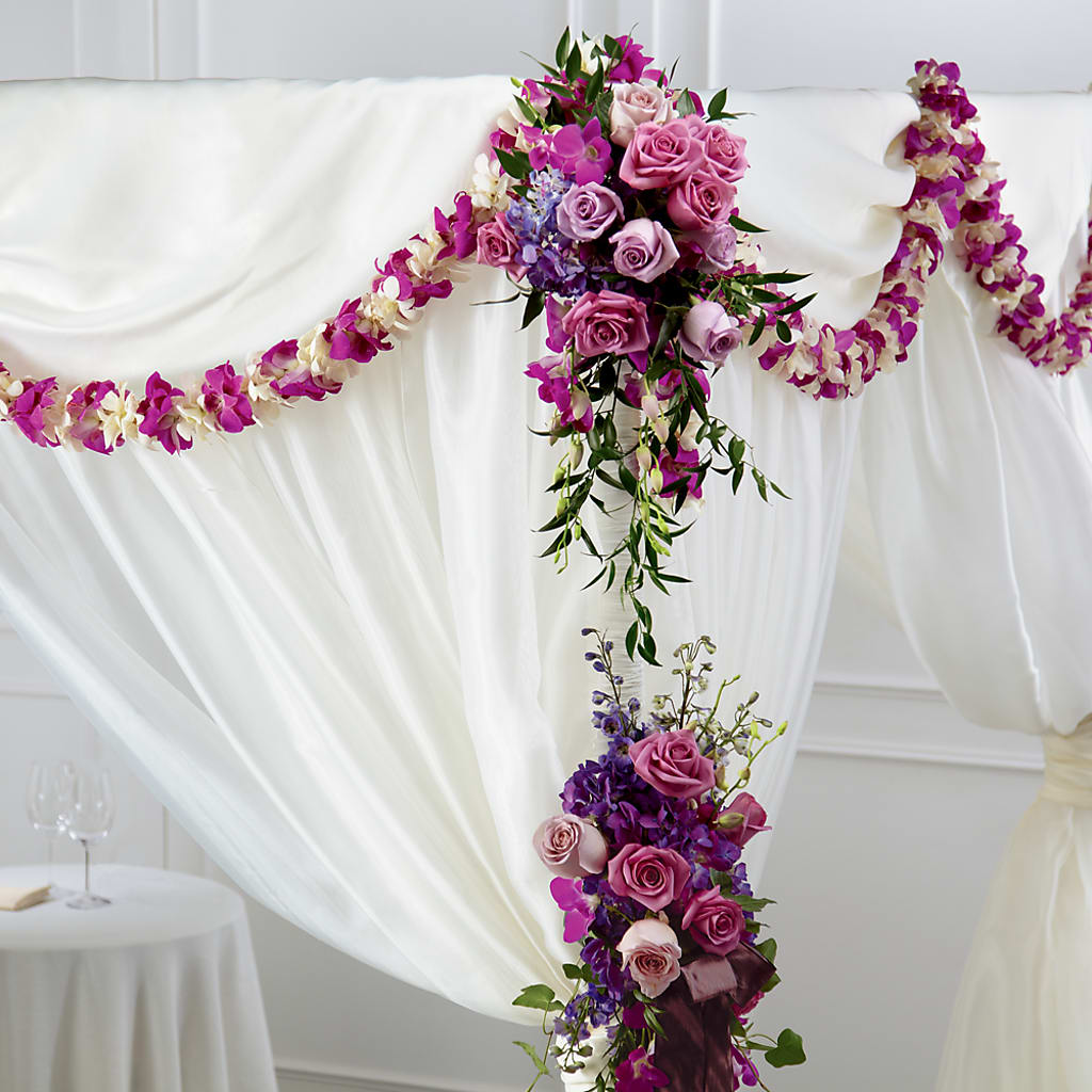Color & Light Chuppah Decor – YOLE'S FLOWERS, New Orleans LA