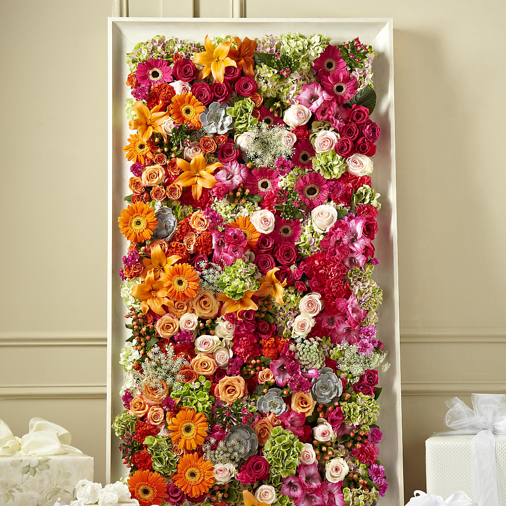 Fresh Picked Floral Wall – YOLE'S FLOWERS, New Orleans LA
