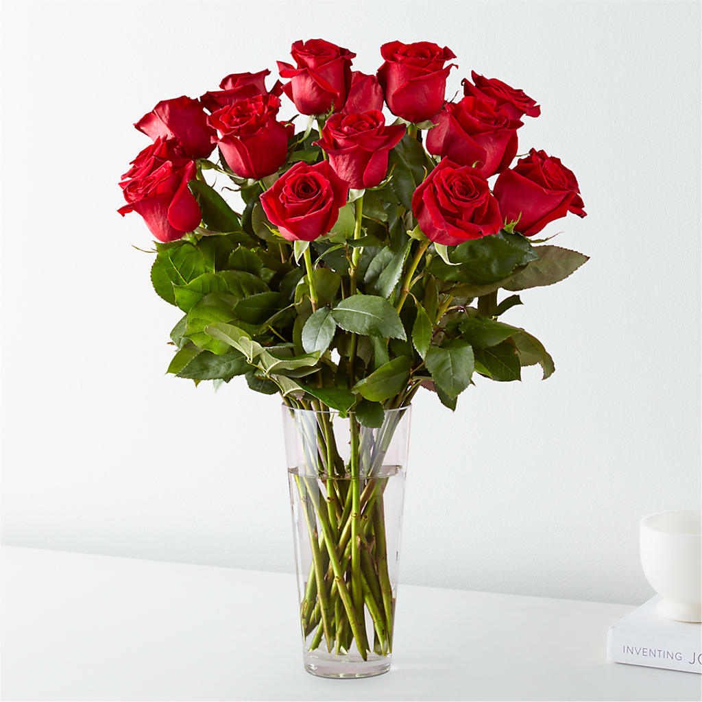 Long Stem Red Rose Bouquet – YOLE'S FLOWERS, New Orleans LA