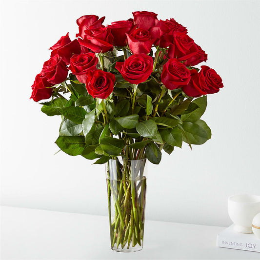 Long Stem Red Rose Bouquet – YOLE'S FLOWERS, New Orleans LA