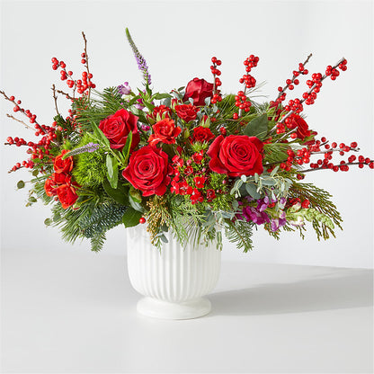 Big Red Bow Bouquet – YOLE'S FLOWERS, New Orleans LA