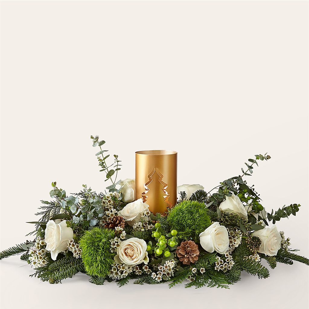 Chestnuts Roasting Centerpiece – YOLE'S FLOWERS, New Orleans LA