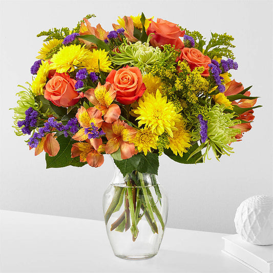 Marmalade Skies Bouquet – YOLE'S FLOWERS, New Orleans LA