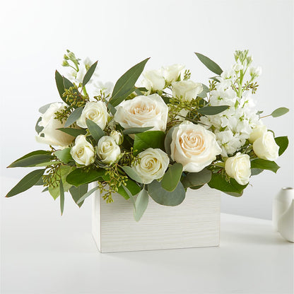 Fresh Linen Box Bouquet – YOLE'S FLOWERS, New Orleans LA