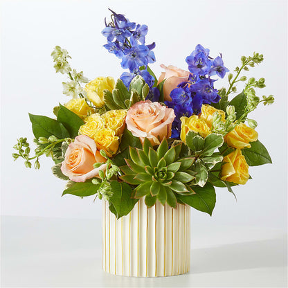 Cobalt Reverie Bouquet – YOLE'S FLOWERS, New Orleans LA