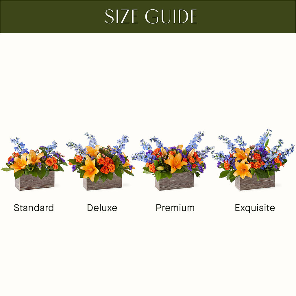 Radiant Citrus Box Bouquet – YOLE'S FLOWERS, New Orleans LA
