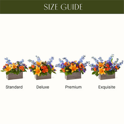 Radiant Citrus Box Bouquet – YOLE'S FLOWERS, New Orleans LA