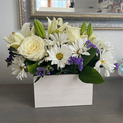 Beyond Blue Box Bouquet – YOLE'S FLOWERS, New Orleans LA