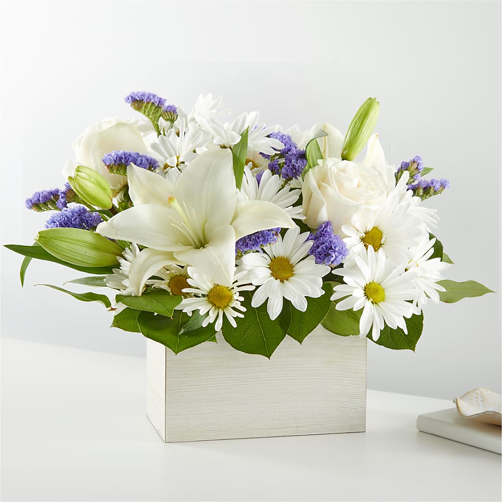 Beyond Blue Box Bouquet – YOLE'S FLOWERS, New Orleans LA