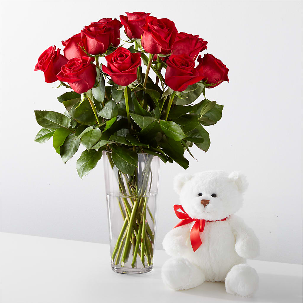 Romantic Long Stem Red Rose Bouquet Bundles – YOLE'S FLOWERS, New Orleans LA