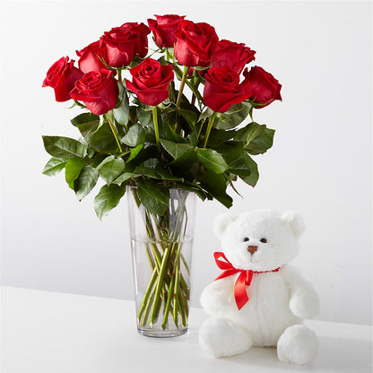 Romantic Long Stem Red Rose Bouquet Bundles – YOLE'S FLOWERS, New Orleans LA