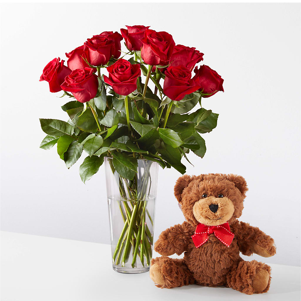 Romantic Long Stem Red Rose Bouquet Bundles – YOLE'S FLOWERS, New Orleans LA