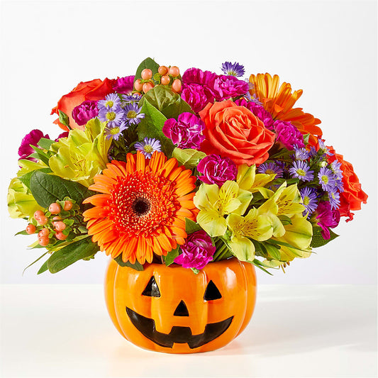 Tricks & Treats Pumpkin – YOLE'S FLOWERS, New Orleans LA