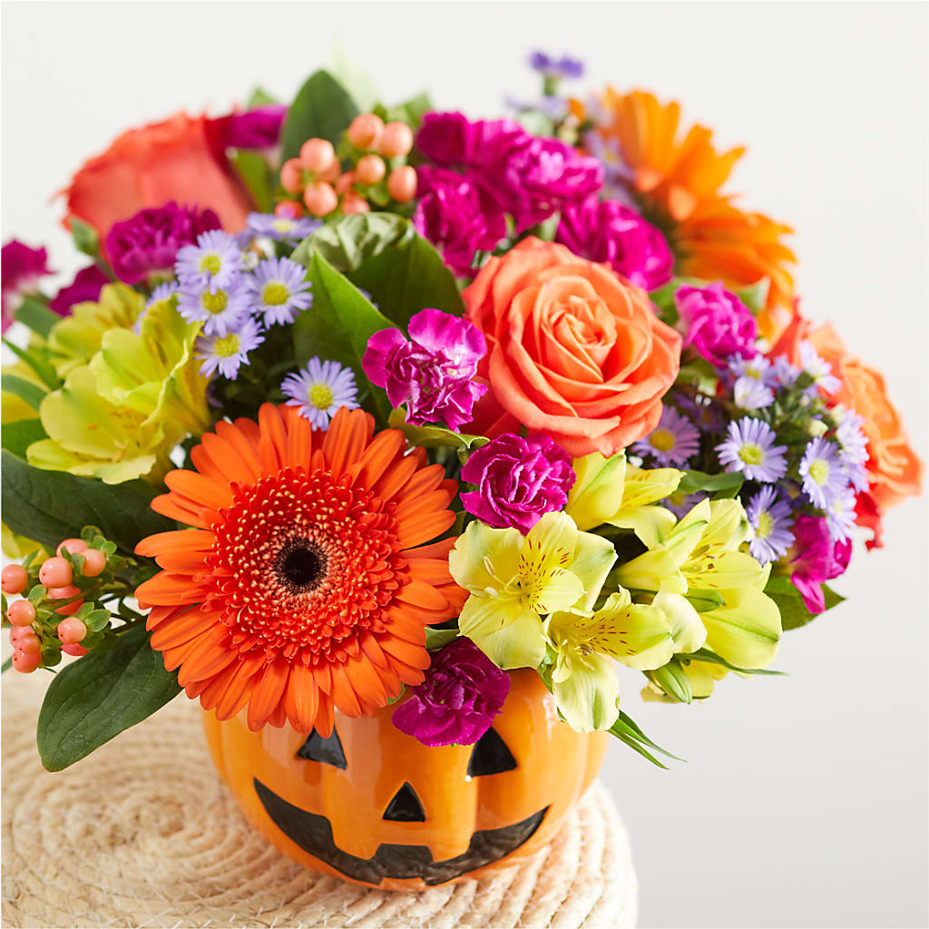 Tricks & Treats Pumpkin – YOLE'S FLOWERS, New Orleans LA