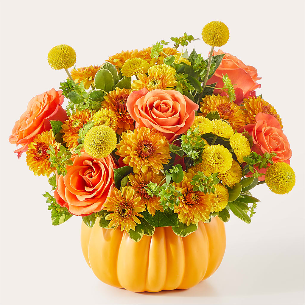 Gourdgeous Pumpkin – YOLE'S FLOWERS, New Orleans LA