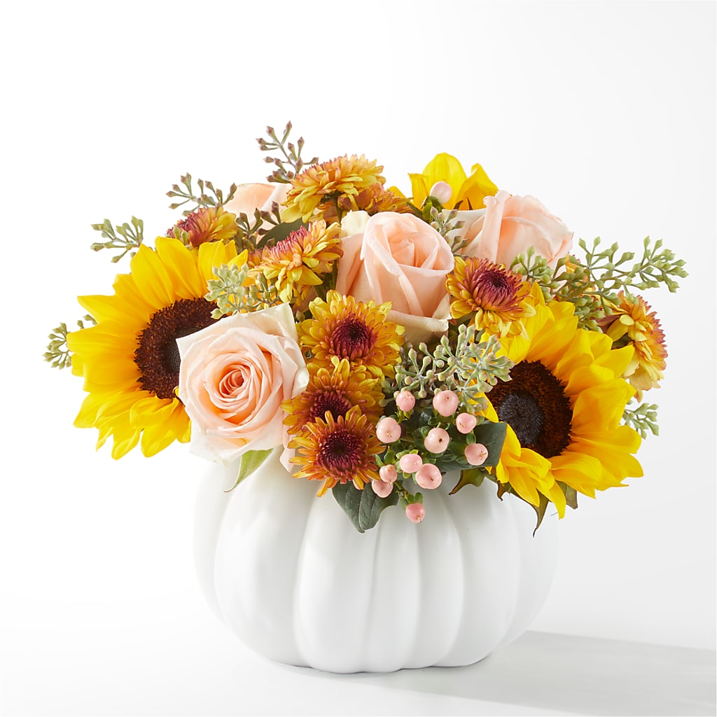 Pumpkin to Talk About Bouquet – YOLE'S FLOWERS, New Orleans LA