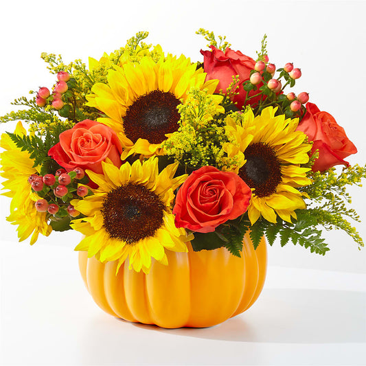 Pick of the Patch Pumpkin Bouquet – YOLE'S FLOWERS, New Orleans LA