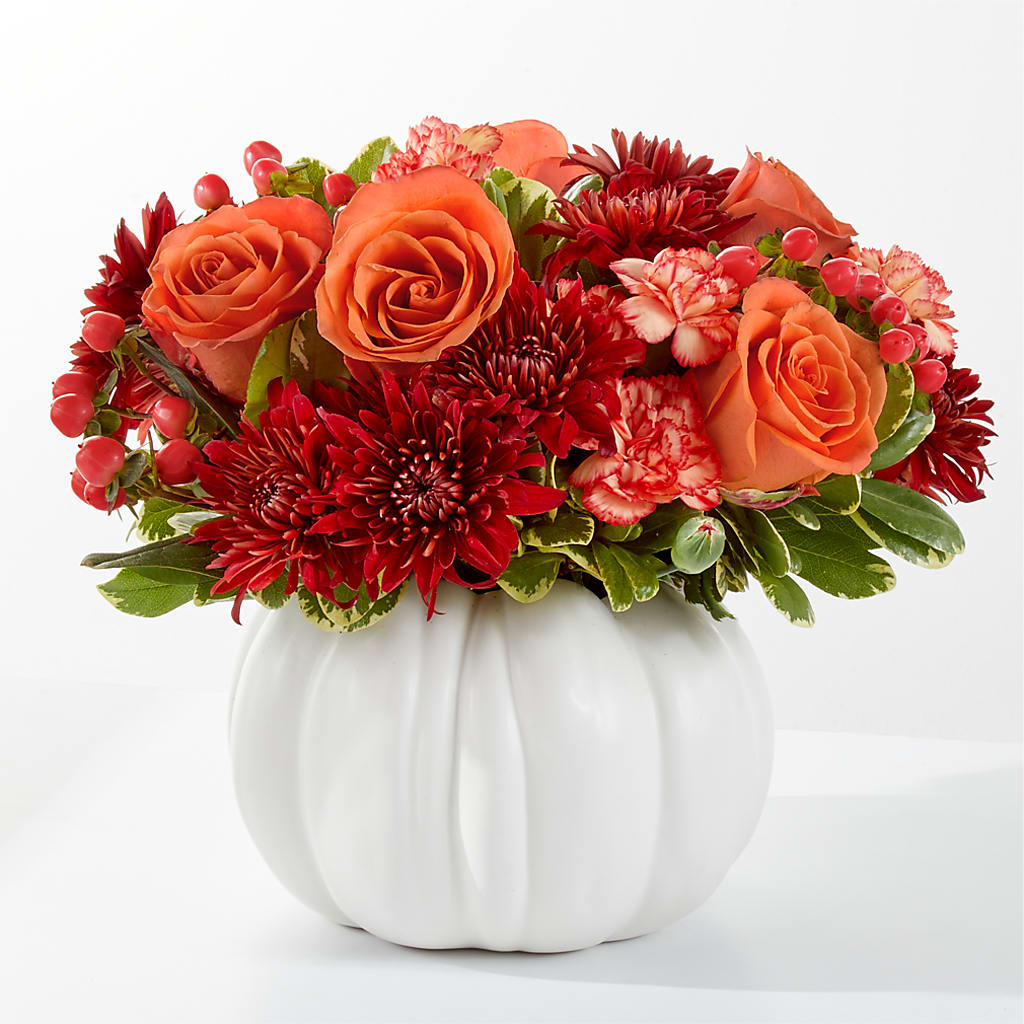 Autumn Air Pumpkin Bouquet – YOLE'S FLOWERS, New Orleans LA