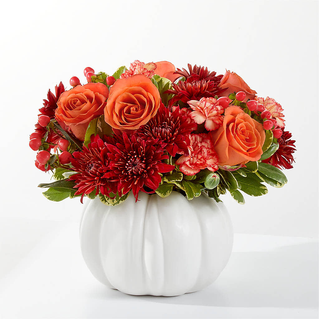 Autumn Air Pumpkin Bouquet – YOLE'S FLOWERS, New Orleans LA