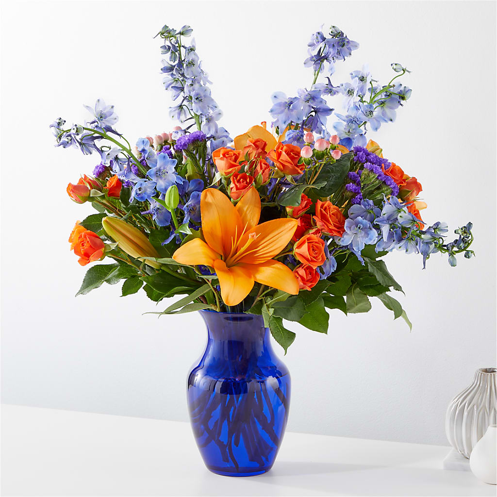 Radiant Citrus Bouquet – YOLE'S FLOWERS, New Orleans LA