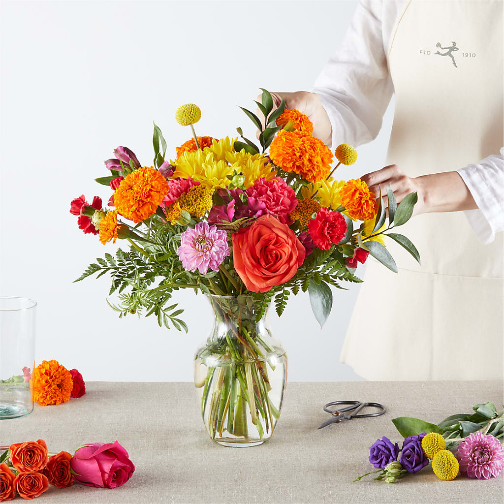 Feast of Color – A Florist Original – YOLE'S FLOWERS, New Orleans LA