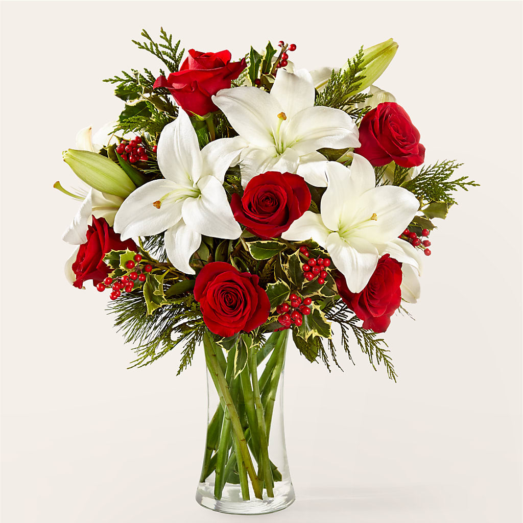 Sparkling Snowflakes Bouquet – YOLE'S FLOWERS, New Orleans LA