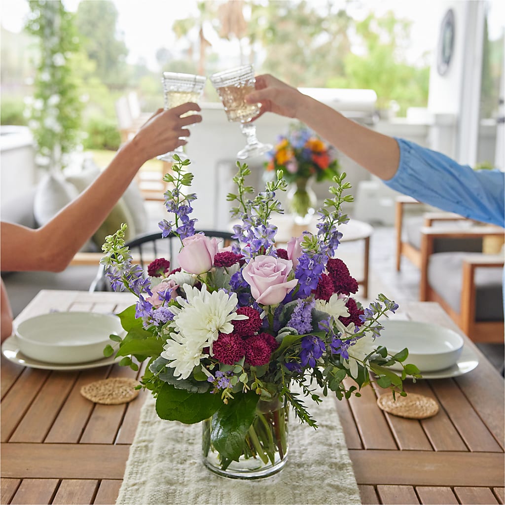 Violet Frost Bouquet – YOLE'S FLOWERS, New Orleans LA