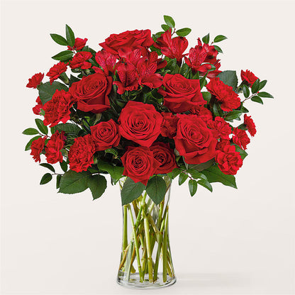Brilliant Ruby Bouquet – YOLE'S FLOWERS, New Orleans LA