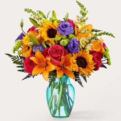 Double Rainbow Bouquet – YOLE'S FLOWERS, New Orleans LA