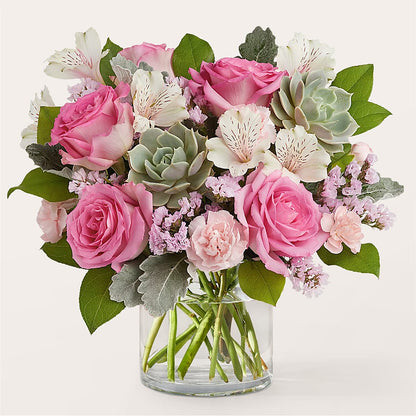Dusty Rose Bouquet – YOLE'S FLOWERS, New Orleans LA