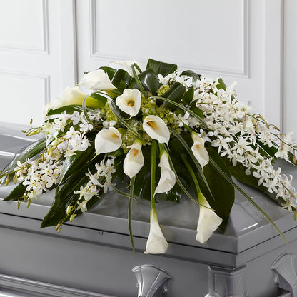 Angel Wings Casket Spray – YOLE'S FLOWERS, New Orleans LA