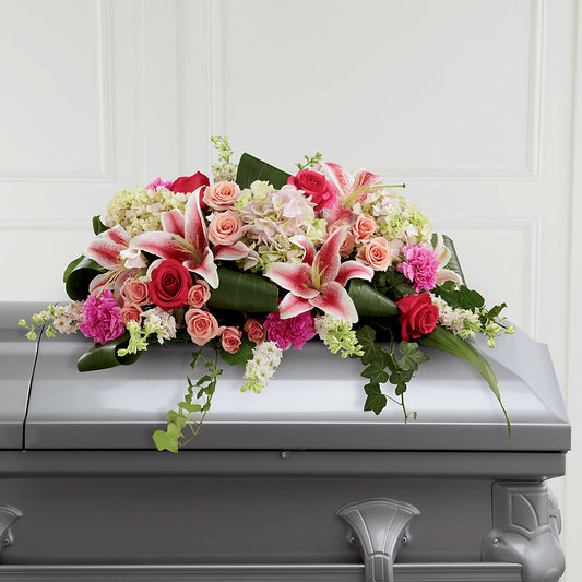Splendid Grace Casket Spray – YOLE'S FLOWERS, New Orleans LA
