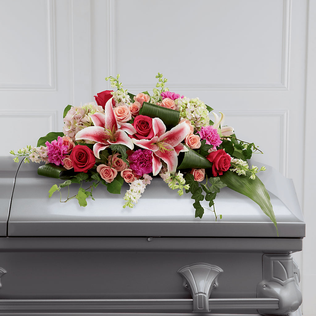 Splendid Grace Casket Spray – YOLE'S FLOWERS, New Orleans LA