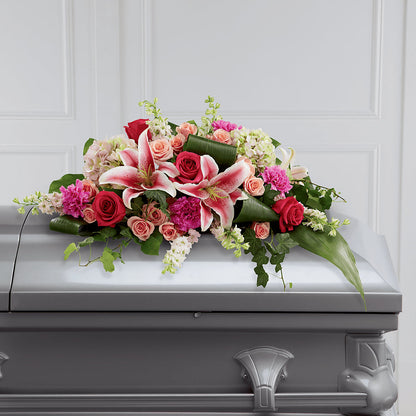 Splendid Grace Casket Spray – YOLE'S FLOWERS, New Orleans LA
