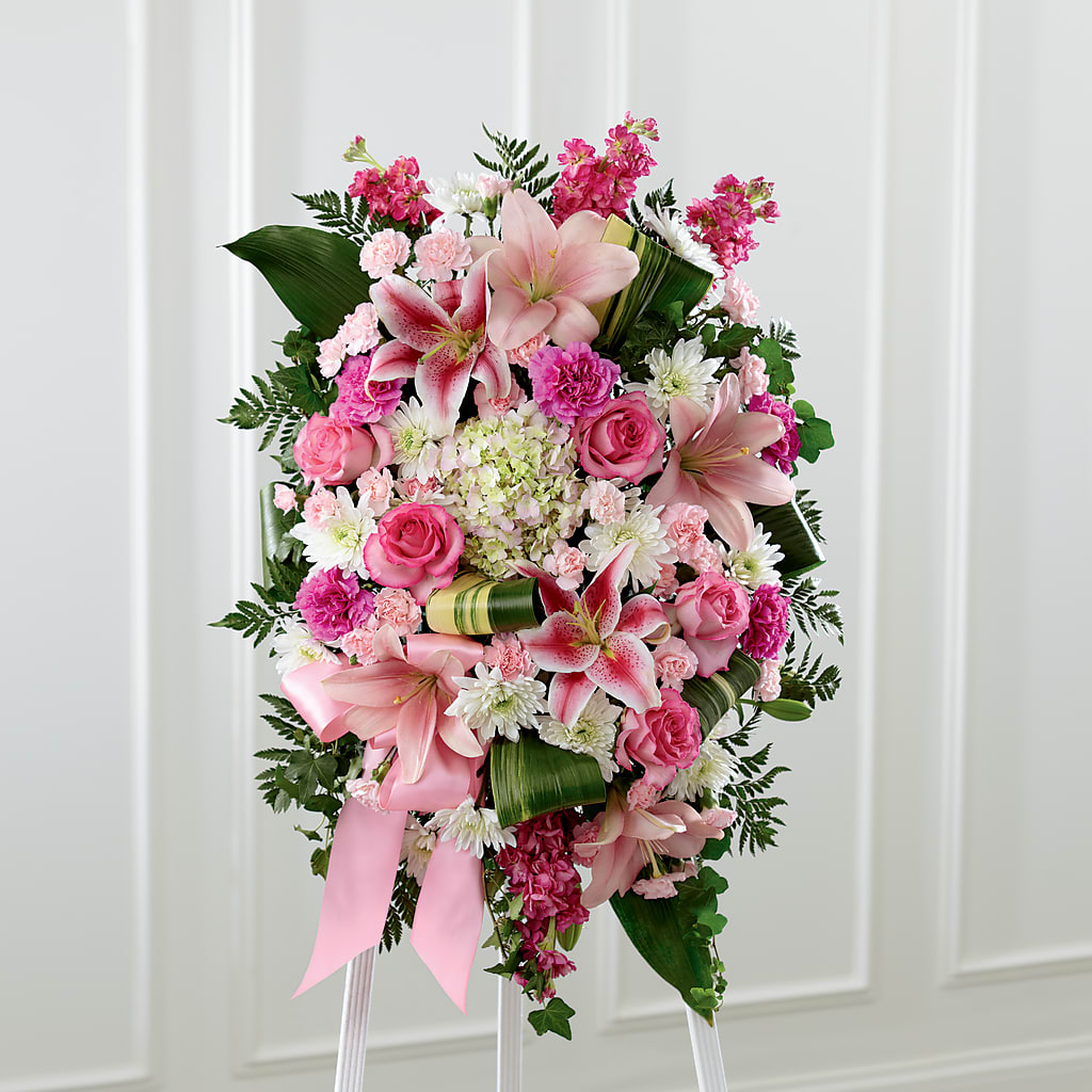 Comforting Standing Spray – YOLE'S FLOWERS, New Orleans LA