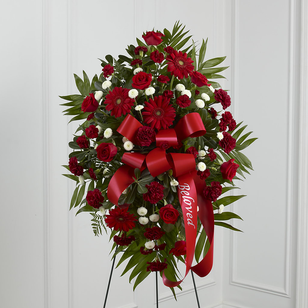 Treasured Memories Standing Spray – YOLE'S FLOWERS, New Orleans LA