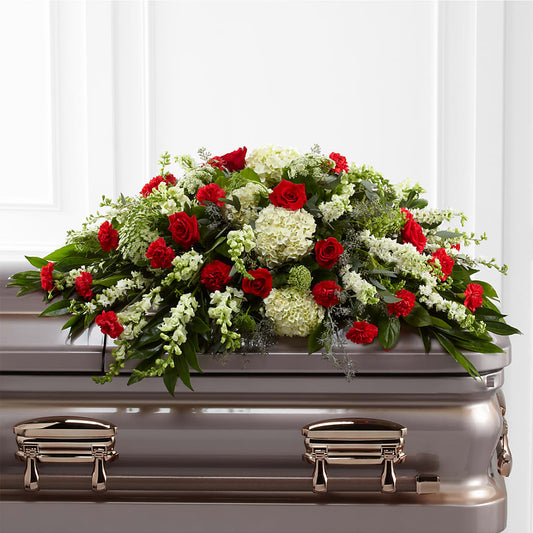 Sincerity Casket Spray – YOLE'S FLOWERS, New Orleans LA