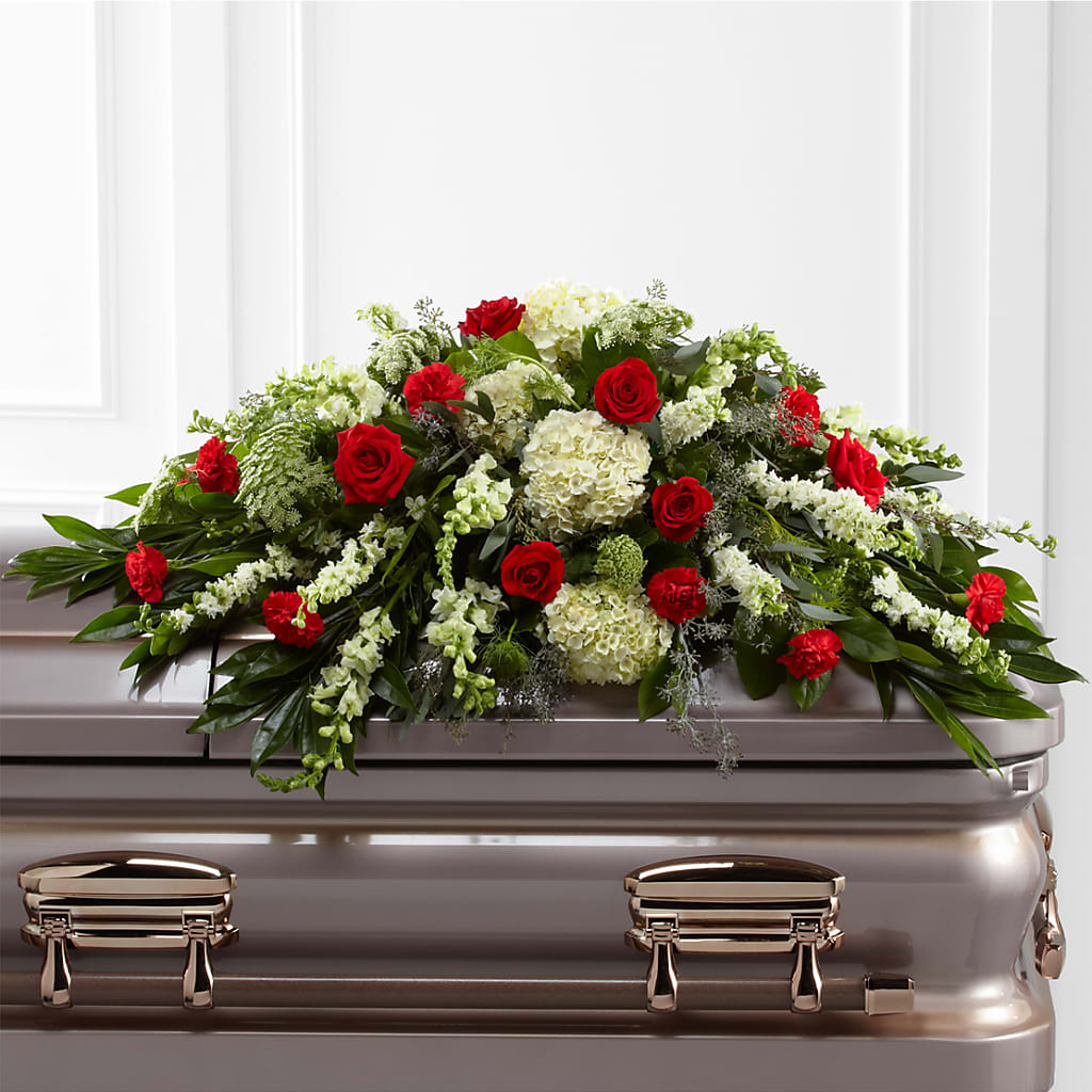 Sincerity Casket Spray – YOLE'S FLOWERS, New Orleans LA