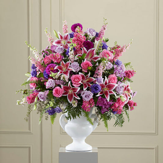 Peaceful Tribute Arrangement – YOLE'S FLOWERS, New Orleans LA