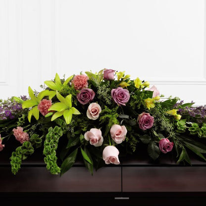 Forever Beloved Casket Spray – YOLE'S FLOWERS, New Orleans LA