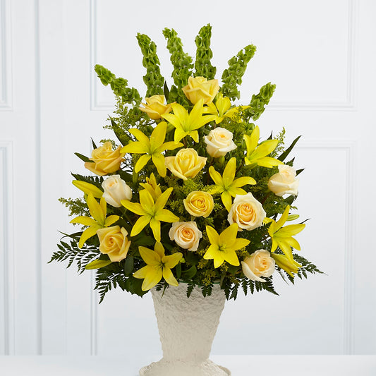 Golden Memories Arrangement – YOLE'S FLOWERS, New Orleans LA