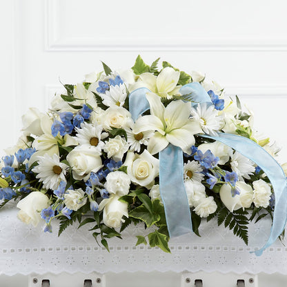Tender Treasure Casket Spray – YOLE'S FLOWERS, New Orleans LA