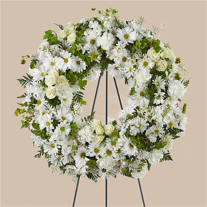 Faithful Wishes Wreath – YOLE'S FLOWERS, New Orleans LA