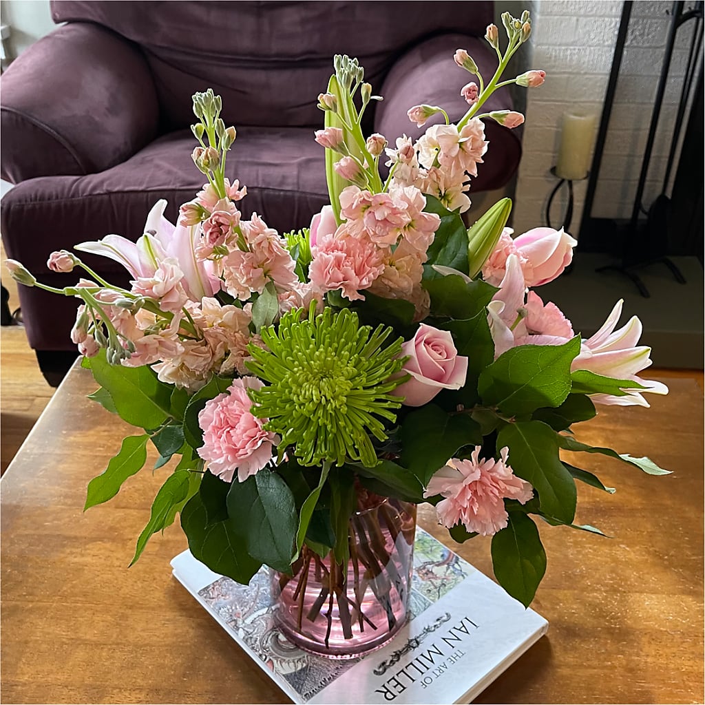 Pretty in Pink Bouquet – YOLE'S FLOWERS, New Orleans LA